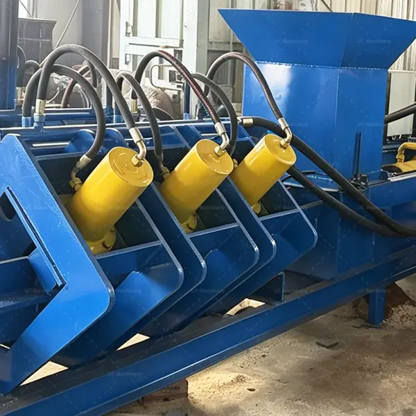 Estrutura principal da prensa briquetadeira de madeira industrial UT-Verified