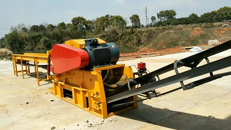 Triturador de tambor industrial para linhas de briquetagem de biomassa